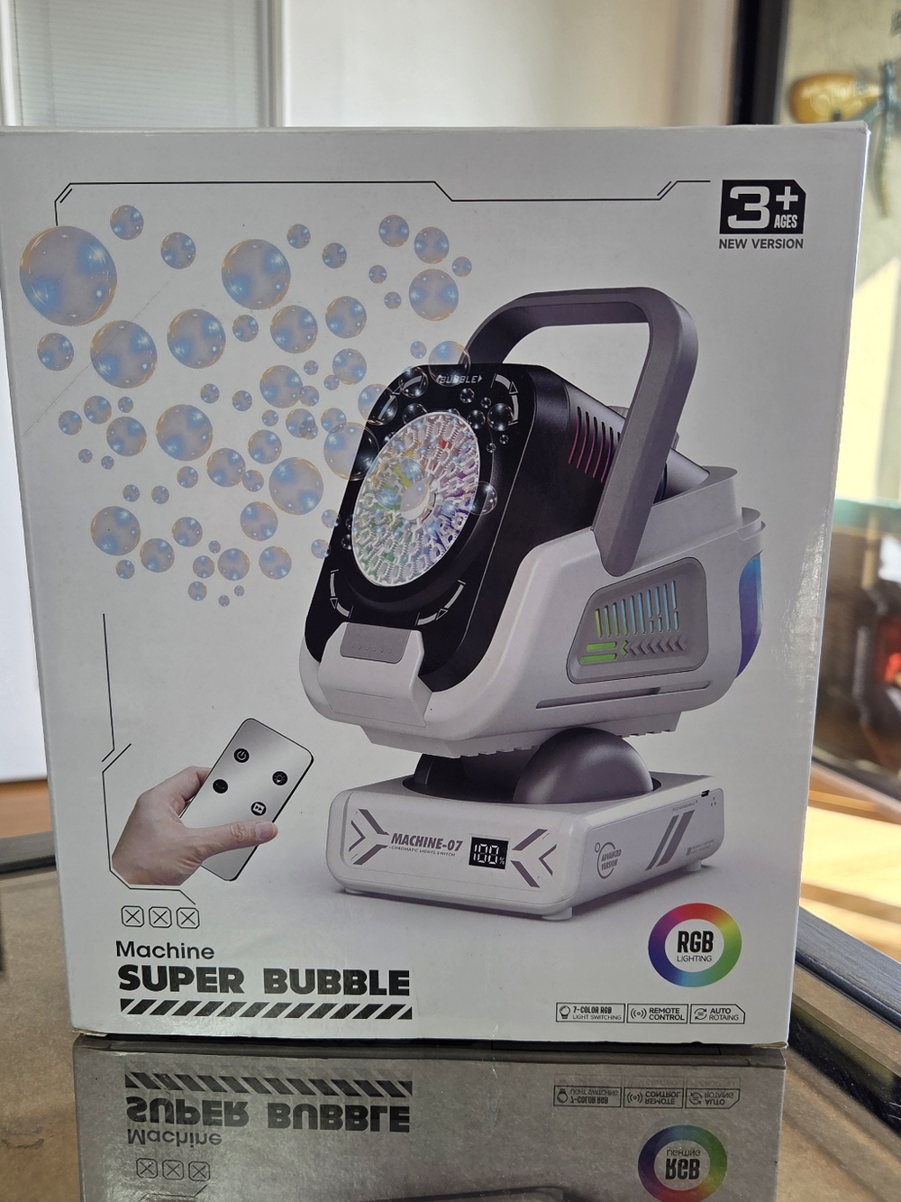 Super Bubble Machine New In Box